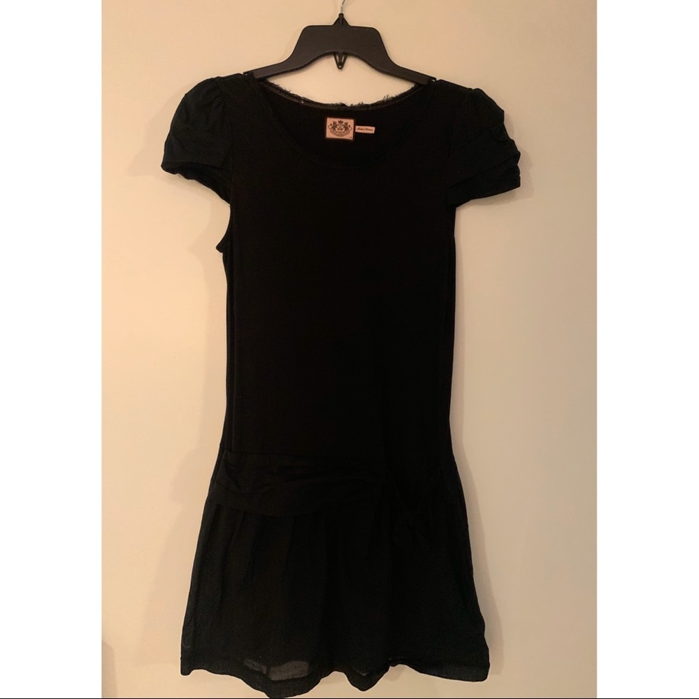 Black Juicy Couture Drop Waist Dress